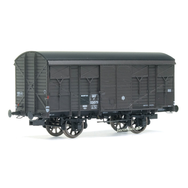 Wagon Primeur ex-couvert 20T, SNCF Ep.IIIb - HO 1/87 - REE WB-740
