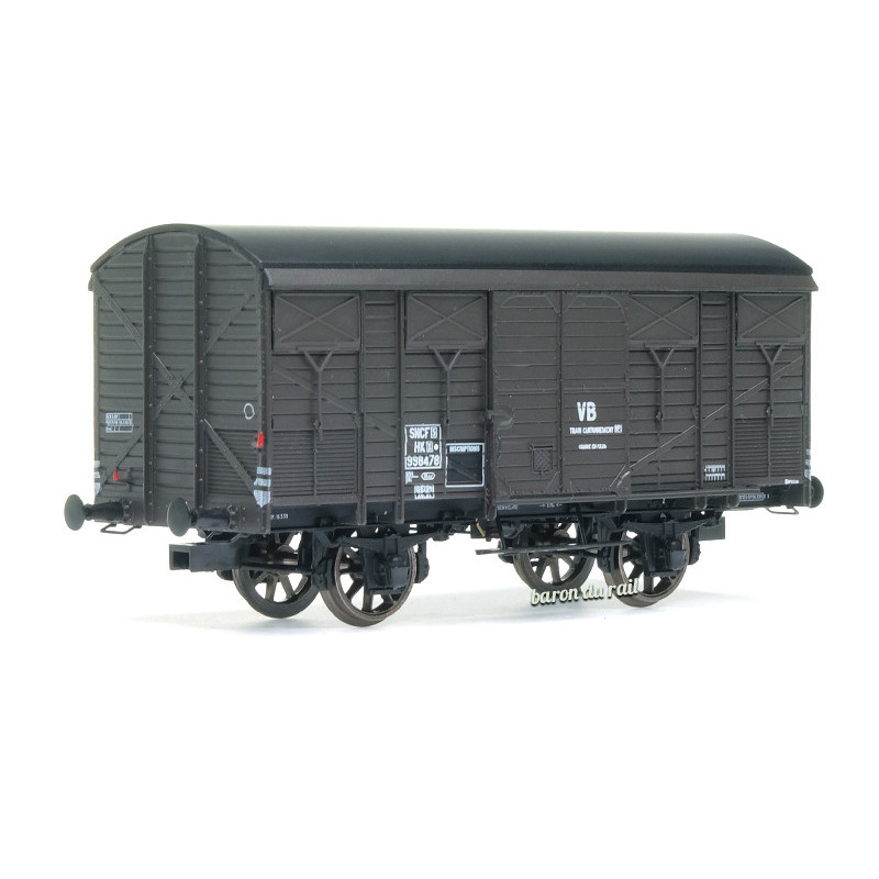 Wagon Primeur ex-couvert 20T PLM VB, SNCF Ep.III - HO 1/87 - REE WB-741