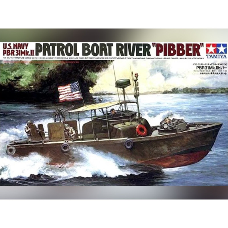Patrouilleur de rivière Pibber - échelle 1/35 - TAMIYA 35150