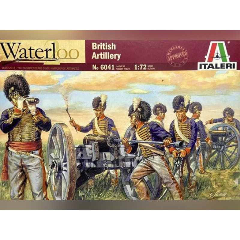 Artillerie Britannique - Waterloo - 1/72 - ITALERI 6041