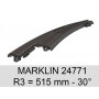 Aiguillage courbe à gauche voie C 30° Marklin 24771