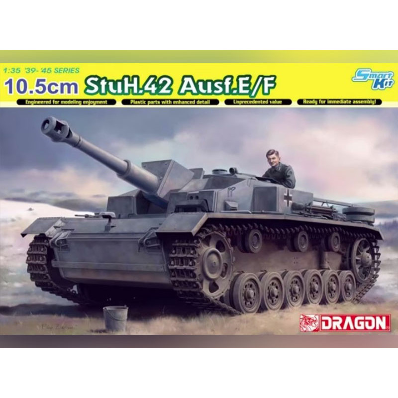 10,5cm StuH.42 Ausf.E/F - échelle 1/35 - DRAGON 6834