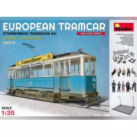 Tramway européen diorama complet - échelle 1/35 - MINIART 38009
