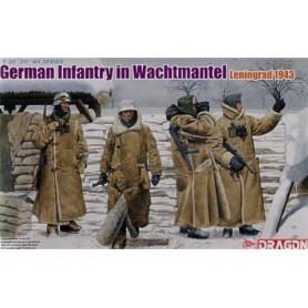 Fantassins allemands Leningrad 1943 - échelle 1/35 - DRAGON 6518