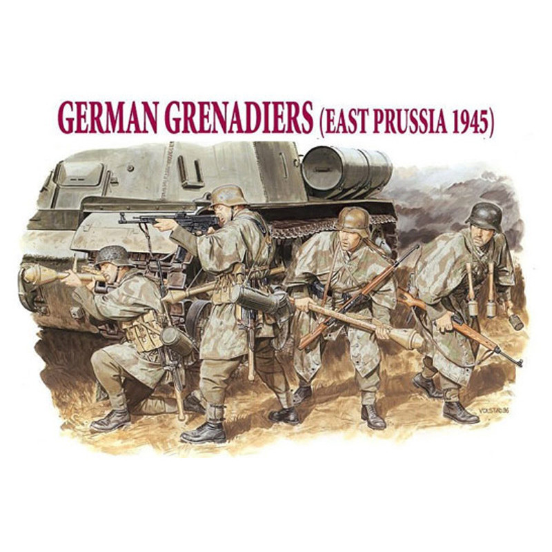 Grenadiers allemands Prusse Orientale - échelle 1/35 - DRAGON 6057