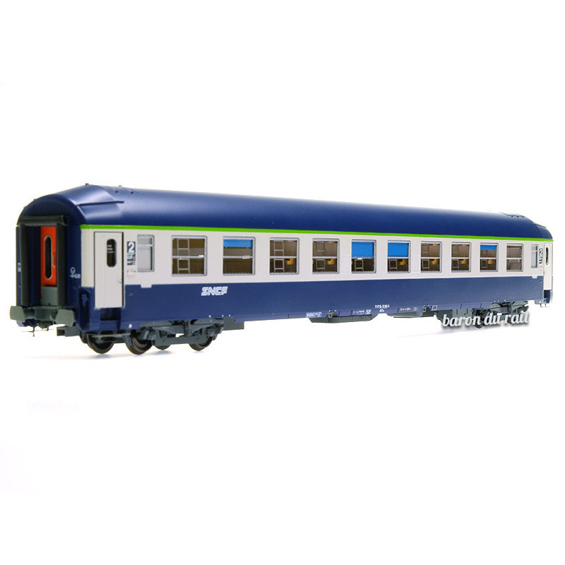 Voiture UIC couchettes B9c9x SNCF ép. V - HO 1/87 - REE VB-297