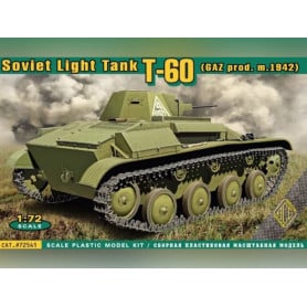 Char léger soviétique T-60 - échelle 1/72 - ACE 72541