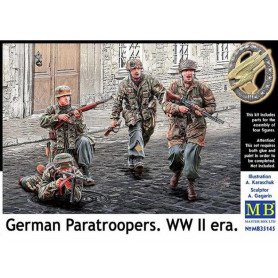 Parachutistes allemands WWII - 1/35 - MASTER BOX 35145