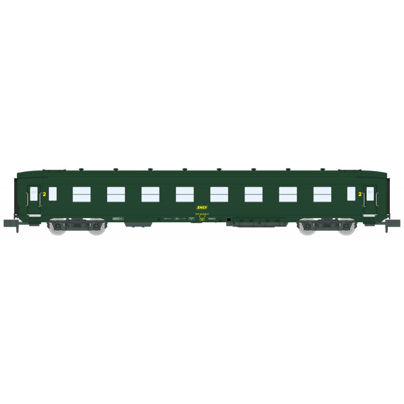 Voiture DEV AO B8 ép IV SNCF - N 1/160 - REE NW-284
