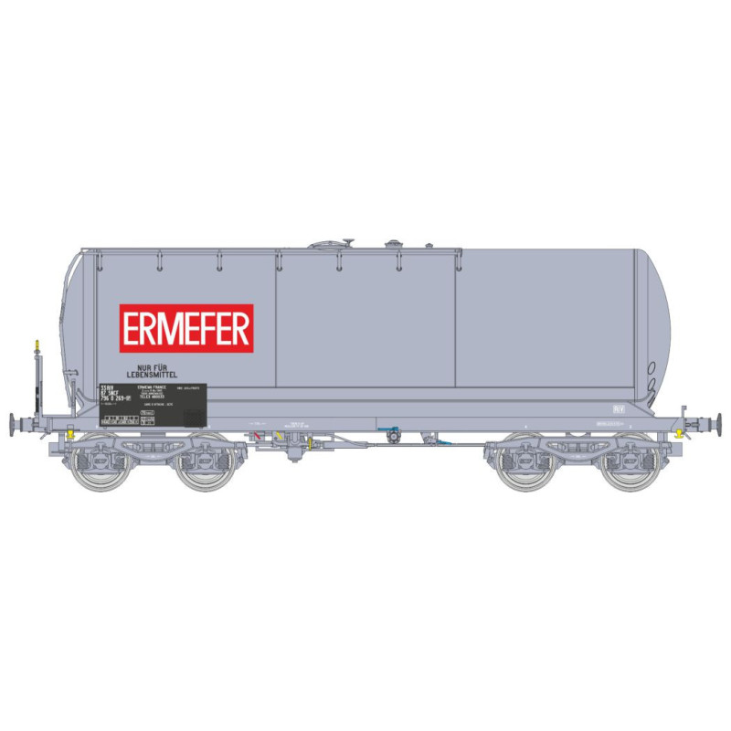 Citerne ANF courte, ép. IV-V "ERMEFER" - HO 1/87 - REE WB-588