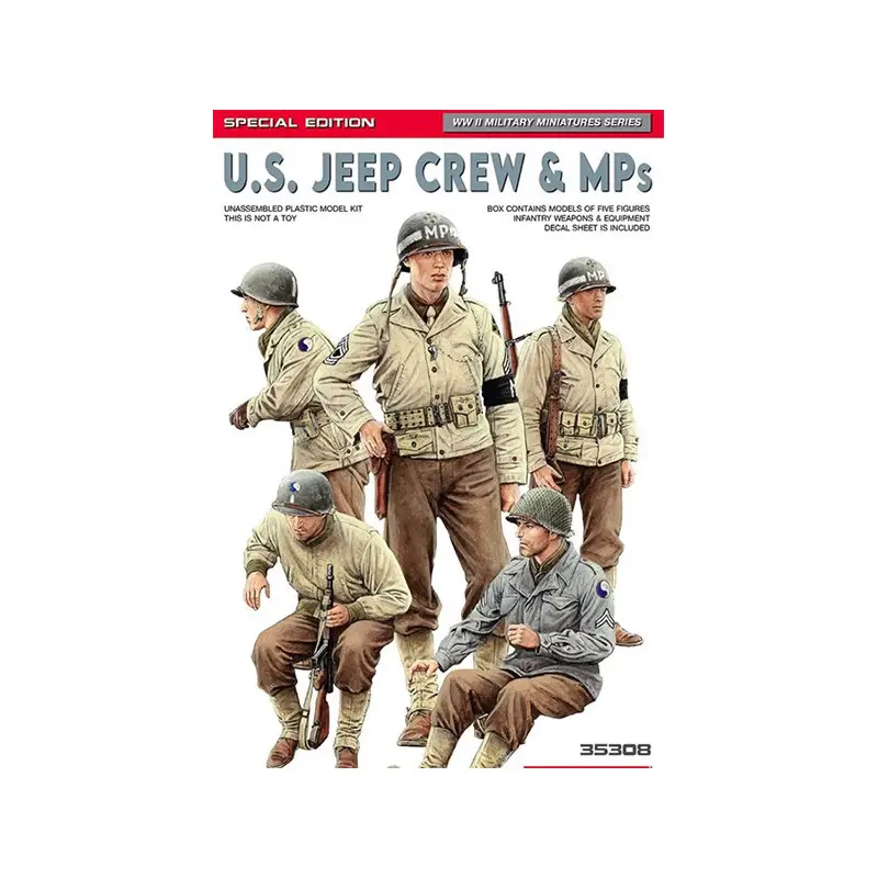 Equipage de Jeep US - échelle 1/35 - MINIART 35308