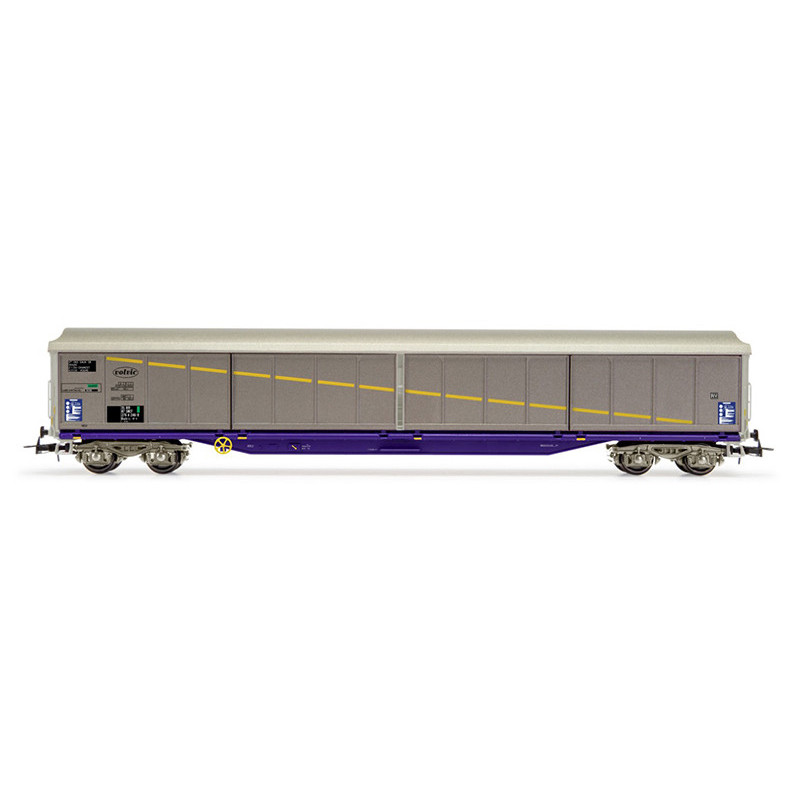 Wagons Habis à parois coulissantes VOLVIC ép. V - HO 1/87 - JOUEF HJ6245