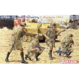 Infanterie de la 8e armée britannique El-Alamein 1942 - 1/35 - DRAGON 6390