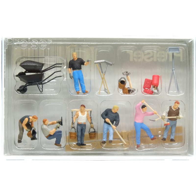 Cantonniers - HO 1/87 - PREISER 10546
