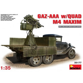 GAZ-AAA s/Quad M-4 Maxim - échelle 1/35 - MINIART 35177