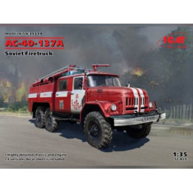 Camion de pompier russe - échelle 1/35 - ICM 35519