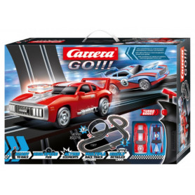 Coffret Carrera Go!!! Smoking Tires - 1/43 analogique - CARRERA 62497