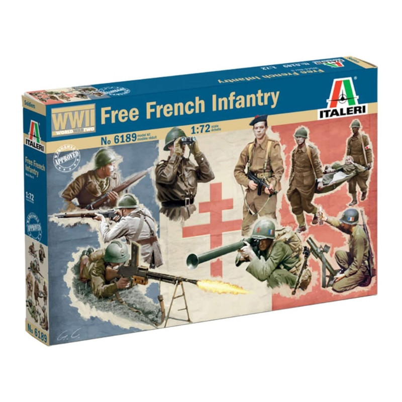 Infanterie FFL WWII - échelle 1/72 - ITALERI 6189