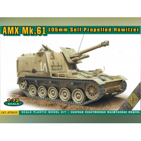 Char français AMX MK.61 105mm - échelle 1/72 - ACE 72453