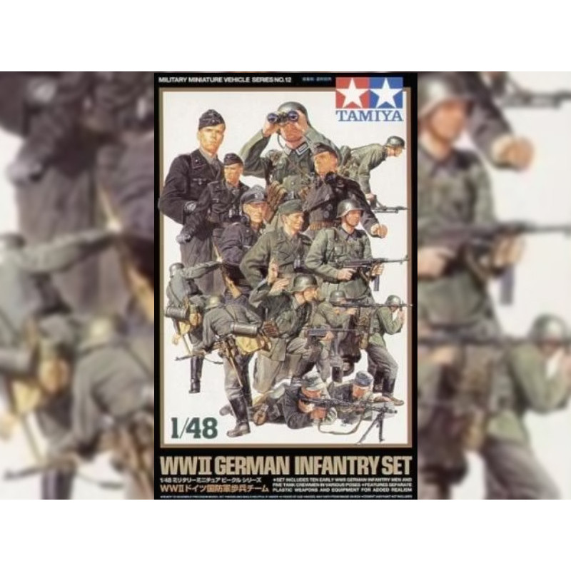Infanterie allemande - 1/48 - Tamiya 32512