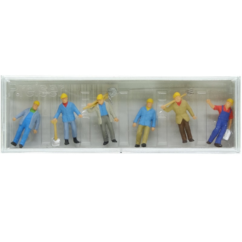 Ouvriers avec outils - HO 1/87 - PREISER 10033
