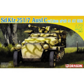 Sd.Kfz.251/7 Ausf.C - échelle 1/72 - DRAGON 7315