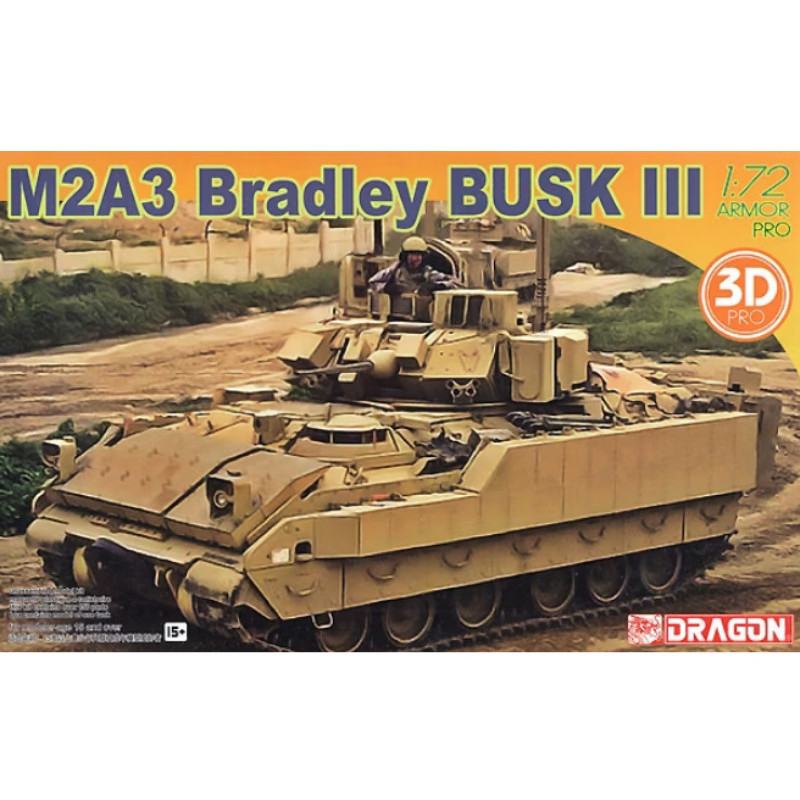 M2A Bradley BUSK III - échelle 1/72 - DRAGON 7678