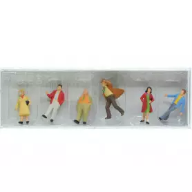 Passants - HO 1/87 - PREISER 10124