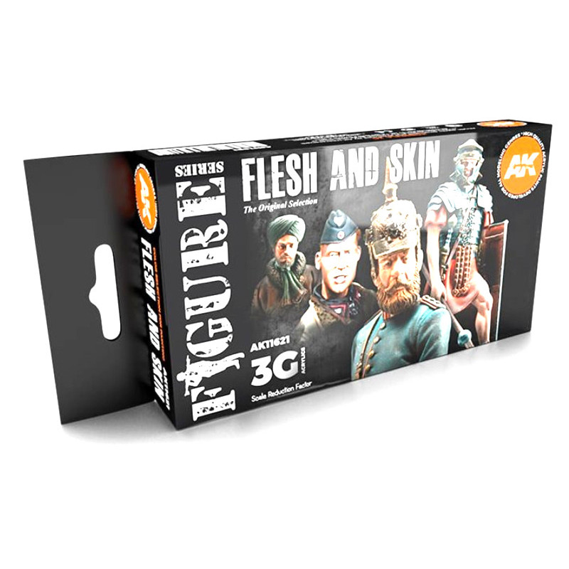 Set couleurs chair et peau - AK INTERACTIVE AK11621