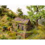 Diorama Lieu oublié "Bâtiment en ruine" - HO 1/87 - NOCH 60761