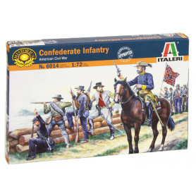Troupes confédérées - échelle 1/72 - ITALERI 6014
