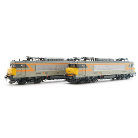 Coffret 2x BB 22000 faces jaunes ép V-VI - analogique DC - HO - LS Models 10052