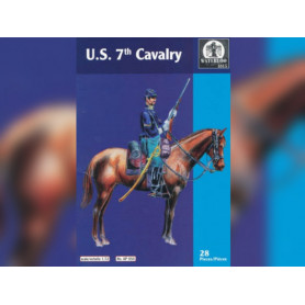 7ème cavalerie US - 1/72 - Waterloo 1815 A.050