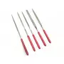 Jeu de 5 limes diamant Ø3 x 140 mm - MASTER TOOLS 09965