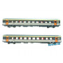 Set 2 voitures Vtu Affrètement PLC ép. IV-V - SNCF - HO 1/87 - LS Models 40997