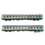 Set 2 voitures Vtu Affrètement PLC ép. V - SNCF - HO 1/87 - LS Models 40996