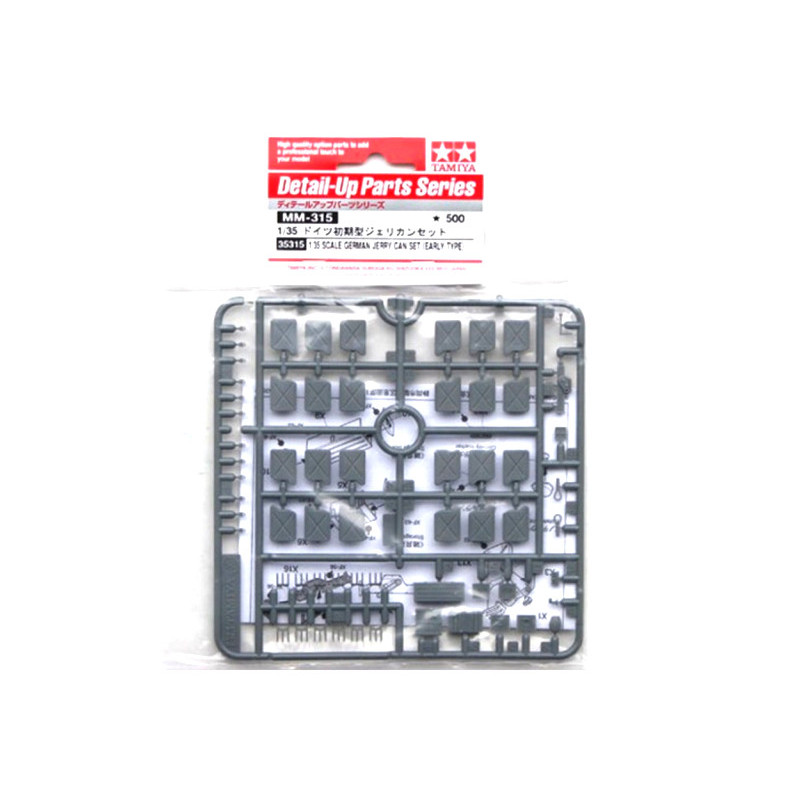 Set de Jerrycans Allemands - 1/35 - TAMIYA 35315