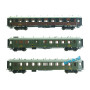3x Voitures OCEM RA PLM Ep.II - HO 1/87 - REE VB-264