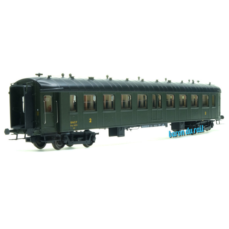 Voiture OCEM RA B9 SNCF ép IIIb - HO 1/87 - REE VB-381
