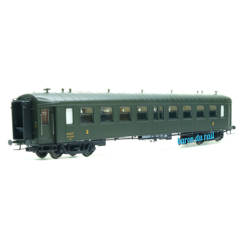 Voiture OCEM RA B9 SNCF ép IIIb - HO 1/87 - REE VB-383