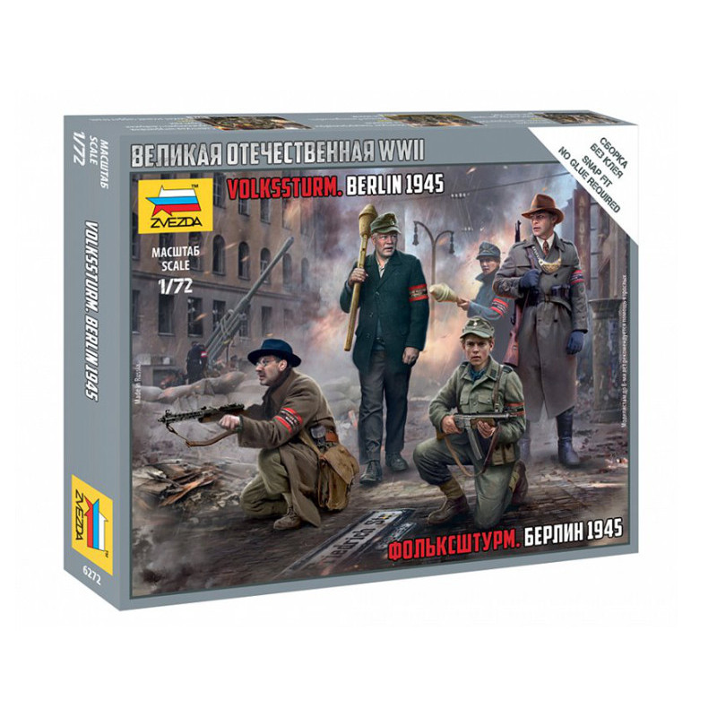 ZVEZDA 6272 - 1/72 - Volksturm, Berlin 1945