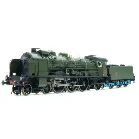 Vapeur 231 E 46 Montargis, SNCF Ep III analogique - HO 1/87 - REE MB-137