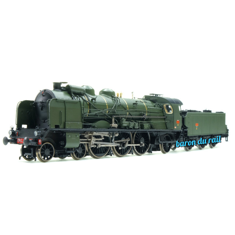 Vapeur 231 E 46 Montargis, SNCF Ep III analogique - HO 1/87 - REE MB-137