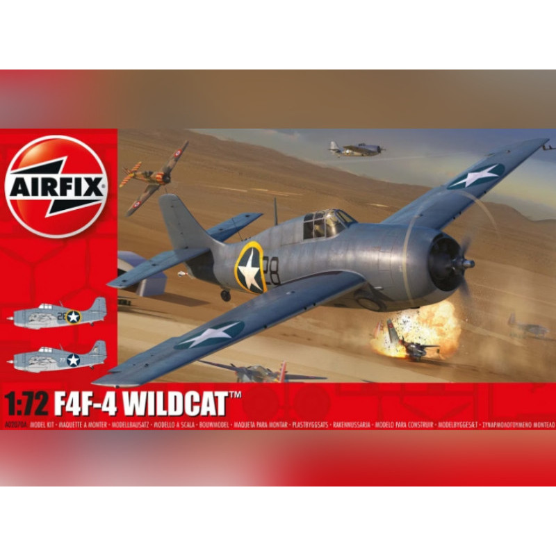 Grumman F4F-4 Wildcat - 1/72 - AIRFIX A02070A
