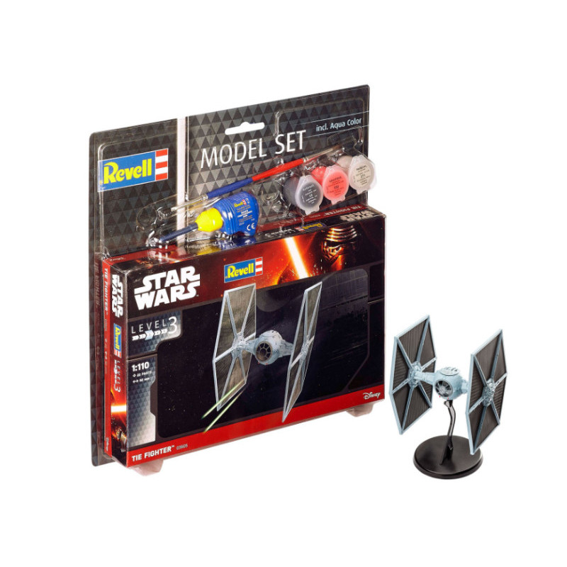 TIE Fighter Star Wars kit complet - échelle 1/110 - REVELL 63605