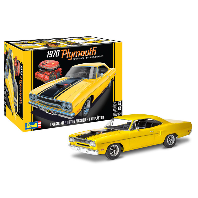 Plymouth Roadrunner 1970 - 1/24 - REVELL 14531