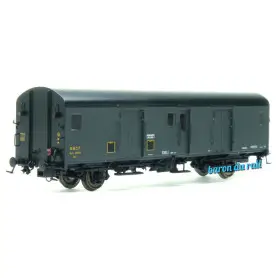 Fourgon Dqd2m feux fin de convoi SNCF ép IIIb - HO 1/87 - LS Models MW30310
