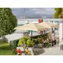 2x parasols carrés - HO 1/87 - FALLER 180862