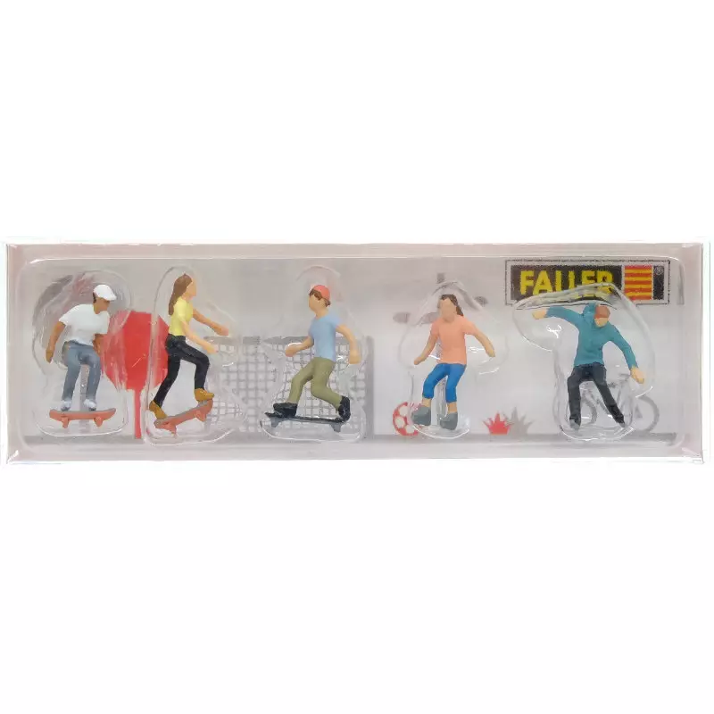 Skateurs - HO 1/87 - FALLER 151652