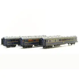 Coffret 3x voitures Type S CIWL - 1956 - ép III - HO - LS Models 49135